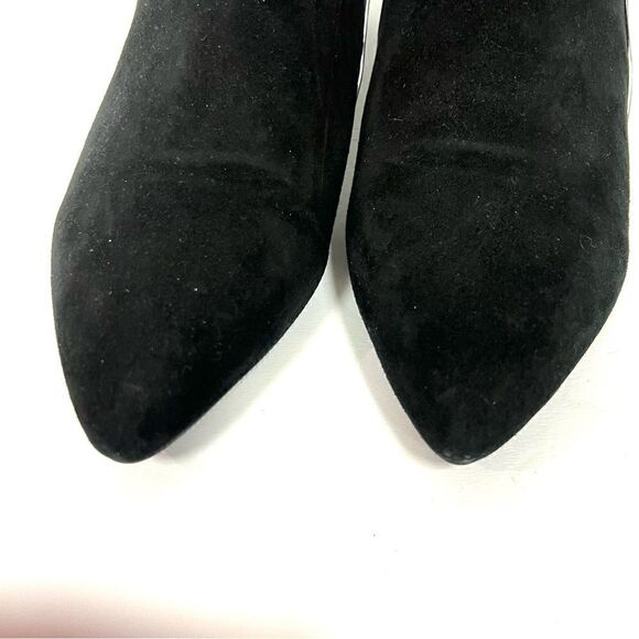 - Jady Rose suede and silver ankle boots  Sz 6/6.5 - Picture 7 of 8